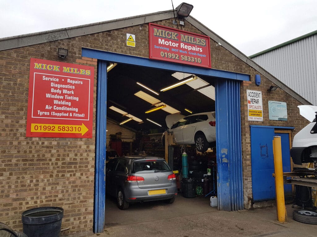 Mick Miles Motors Repairs garage